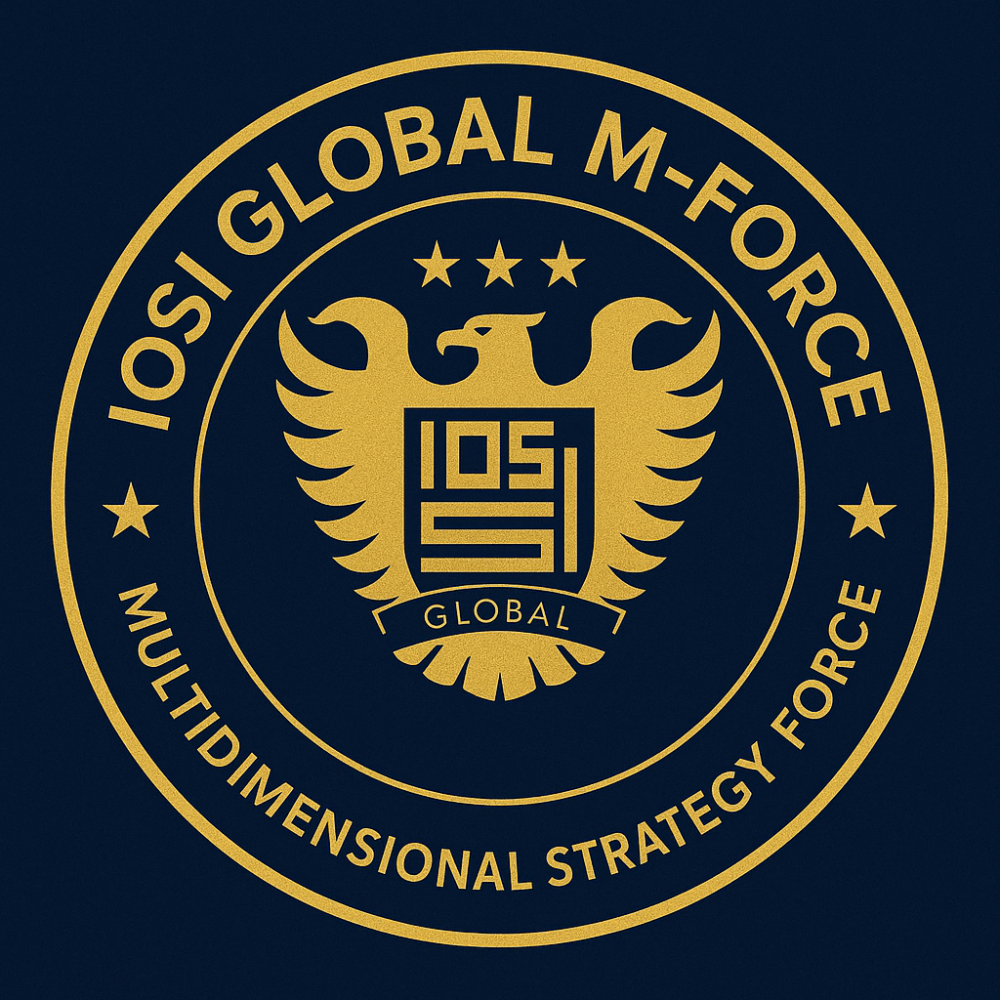 IOSI Global heraldic double-headed eagle seal, Security and Intelligence Service